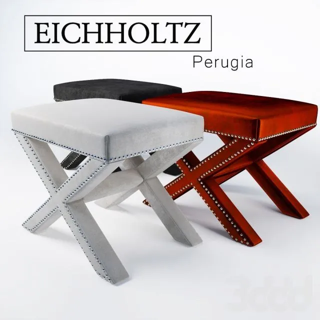 EICHHOLTZ Perugia Stool 3D Model