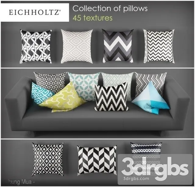 Eichholtz Pillows 01 3D Model Free
