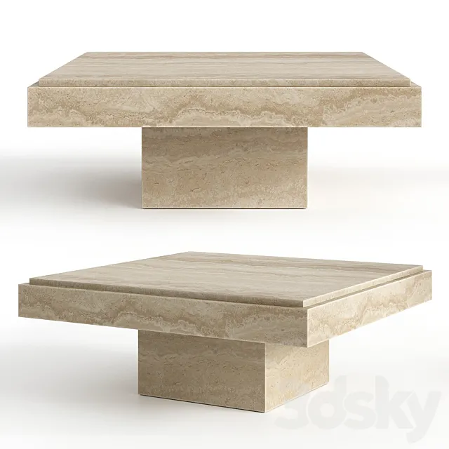 Eichholtz - Sartoria Coffee Table 3D Model