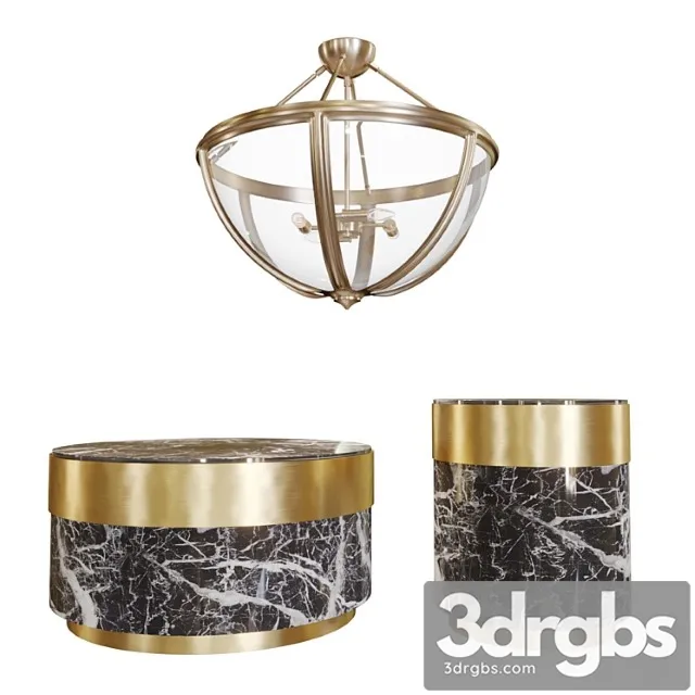 Eichholtz set 2 3D Model Free