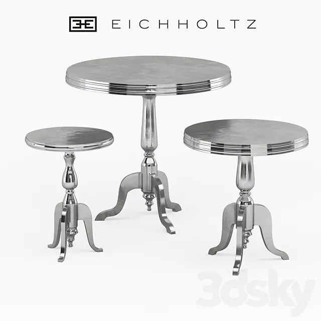 Eichholtz side table Nantucket S M L 3D Model
