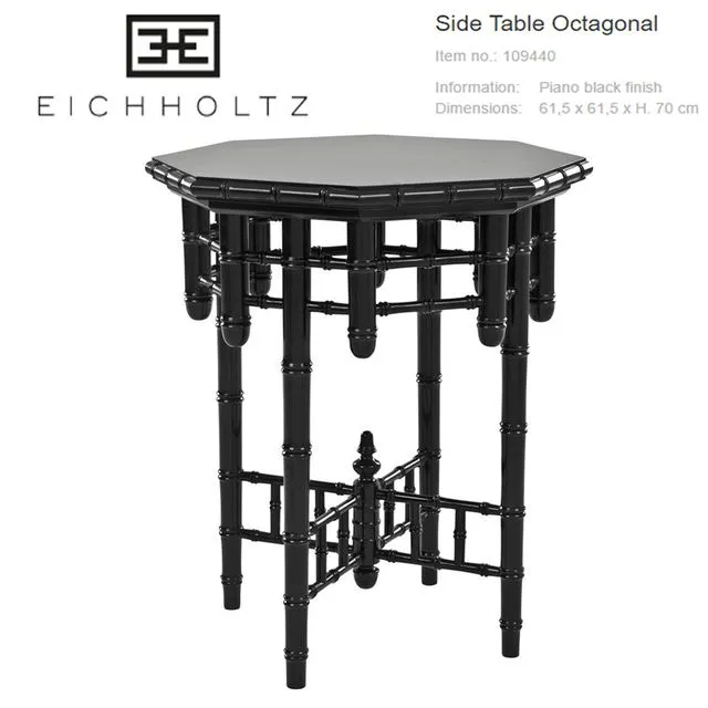 Eichholtz Side Table Octagonal 3D Model