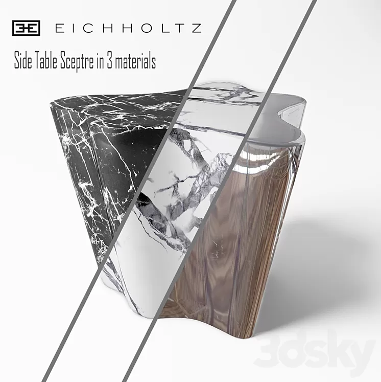Eichholtz Side Table Sceptre 3D Model