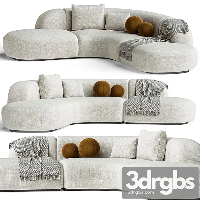 Eichholtz Sofa Bjorn Butzle Sand Sofa 3D Model Free
