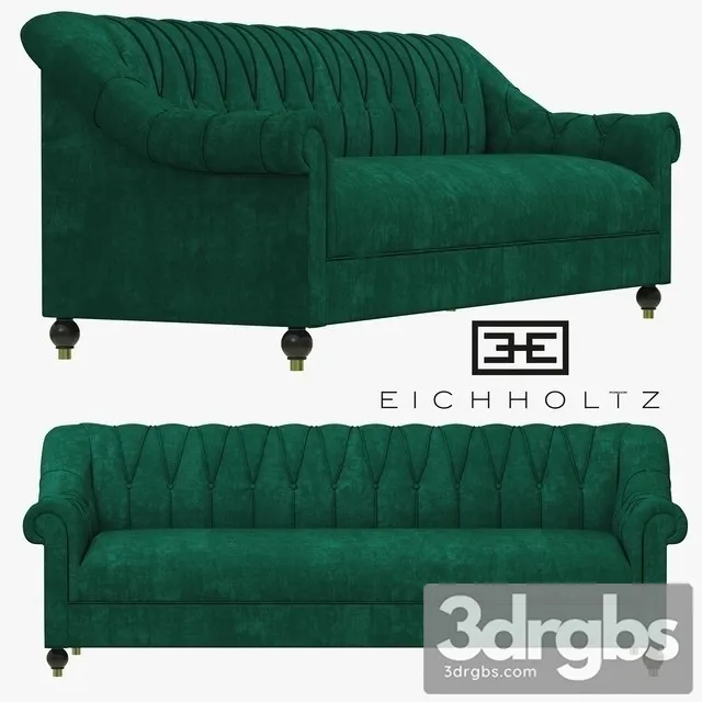 Eichholtz Sofa Brian 3D Model Free