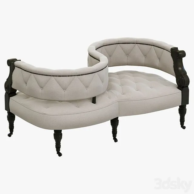 Eichholtz Sofa Gaby 3D Model
