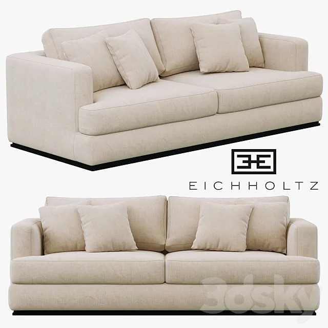 Eichholtz Sofa Hallandale 3D Model
