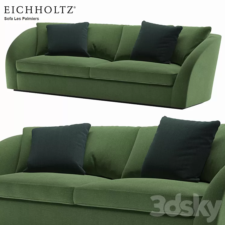 Eichholtz Sofa Les Palmiers 110161 3D Model