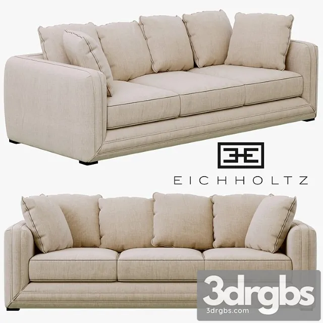 Eichholtz sofa menorca 2 3D Model Free