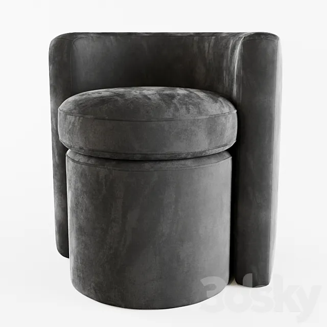 Eichholtz stool arcadia 3D Model