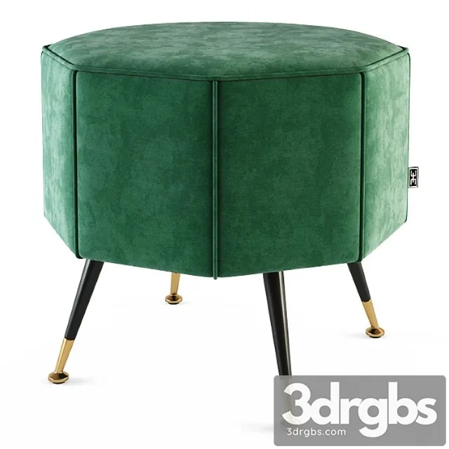 Eichholtz Stool Colmar 3D Model Free