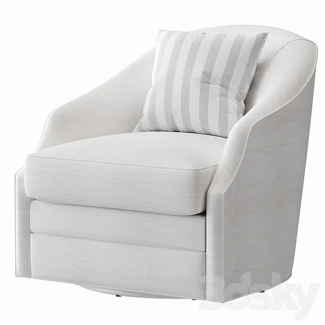 Eichholtz Swivel Chair Gustav 3D Model