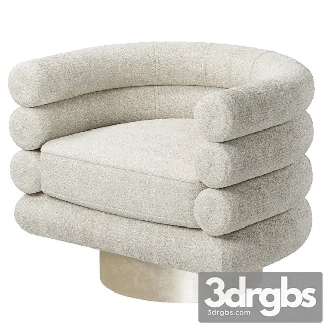 Eichholtz Swivel Chair Maguire 3D Model Free