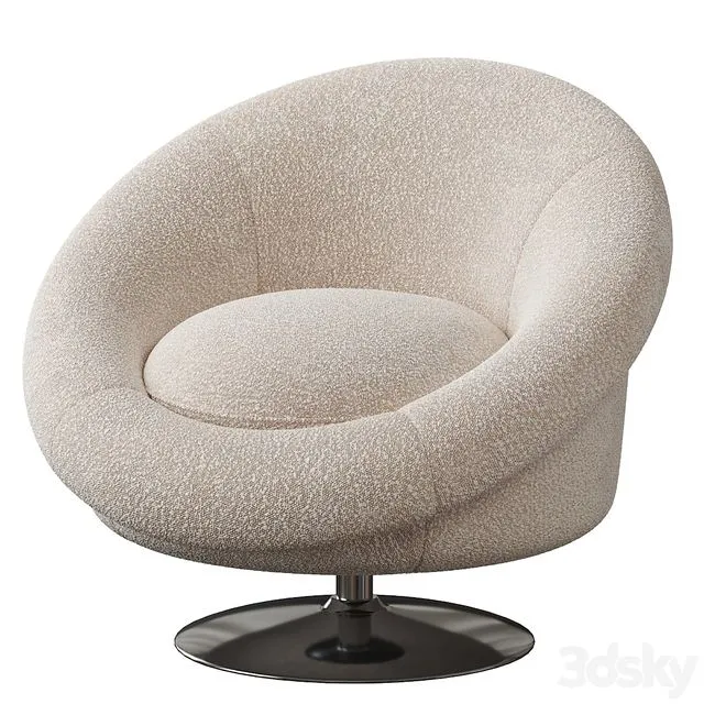 Eichholtz Swivel Nemo chair 3D Model