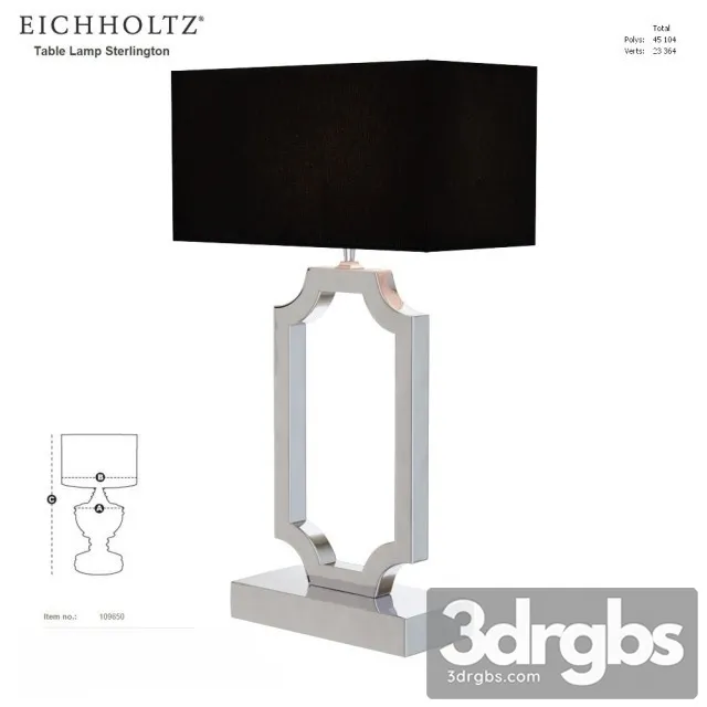 Eichholtz Table Lamp Sterlington 3D Model Free