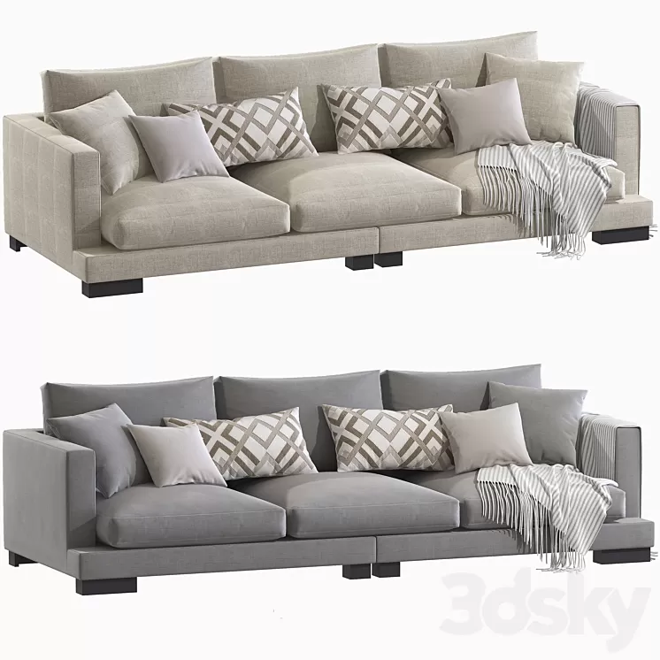 Eichholtz Tuscany Sofa 3D Model Free