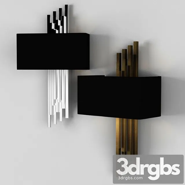 Eichholtz wall lamp caruso 3D Model Free
