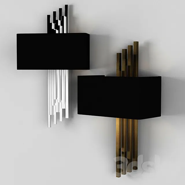 Eichholtz Wall Lamp Caruso 3D Model