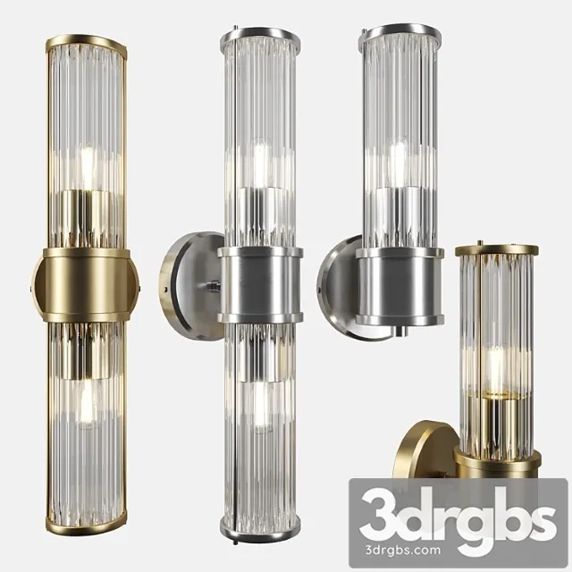 Eichholtz wall lamp claridges single double 3D Model Free