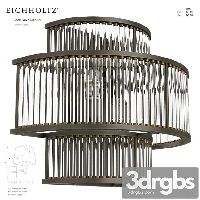 Eichholtz wall lamp mancini 111172 111516 3D Model Free