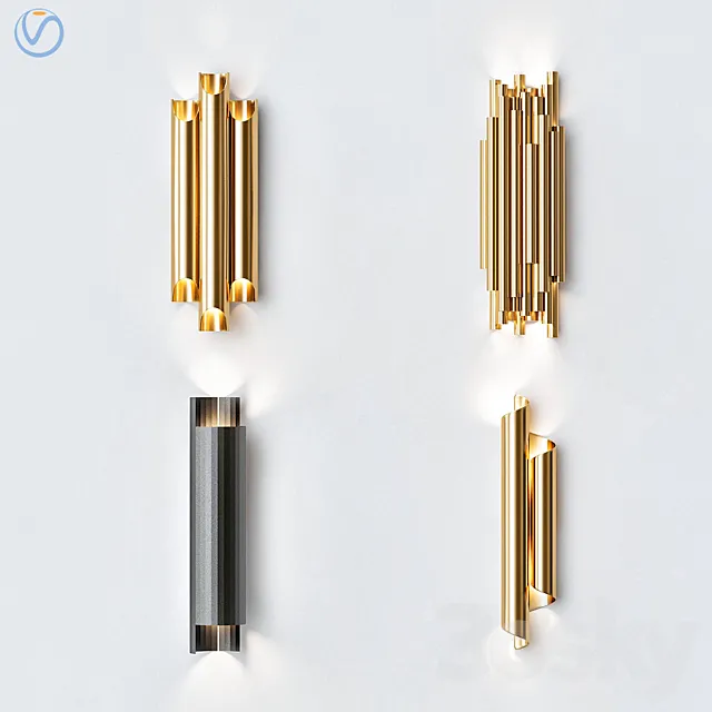 Eichholtz wall light 3D Model