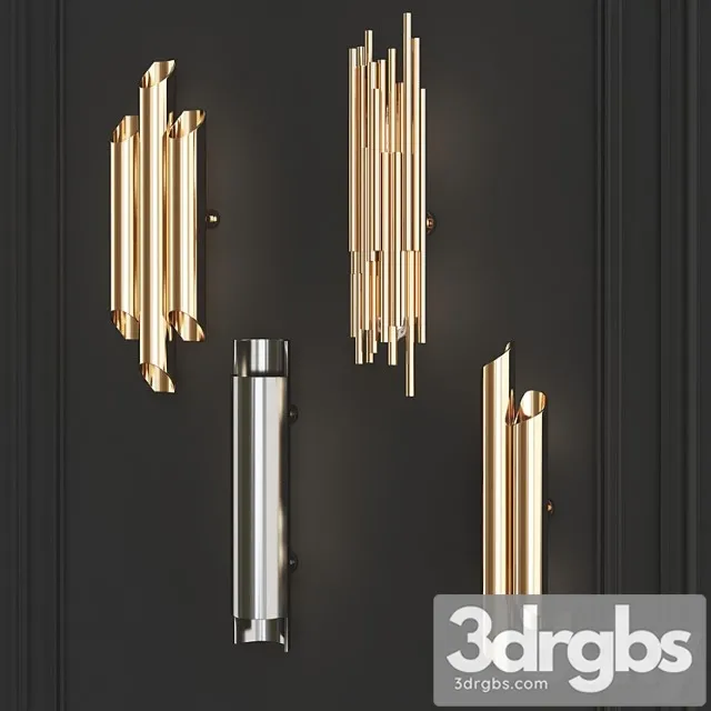 Eichholtz Wall Light Collections 3D Model Download