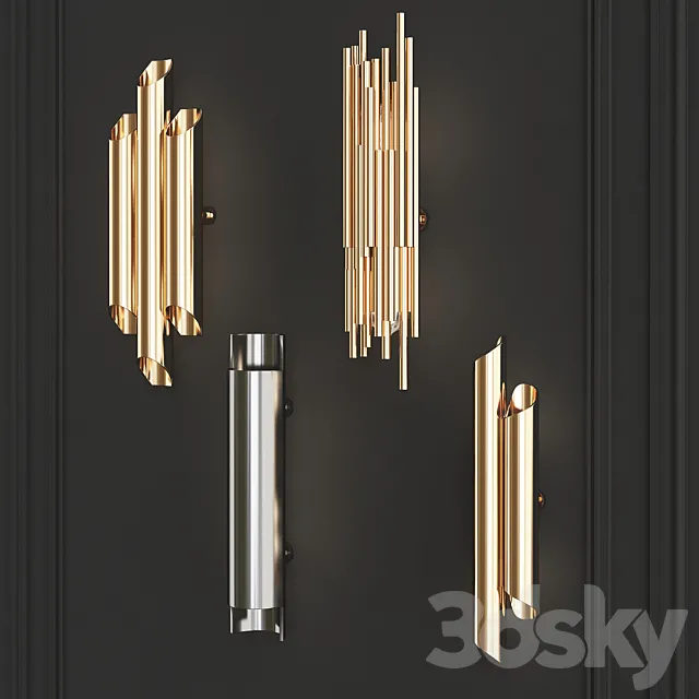 Eichholtz wall light Collections 3D Model