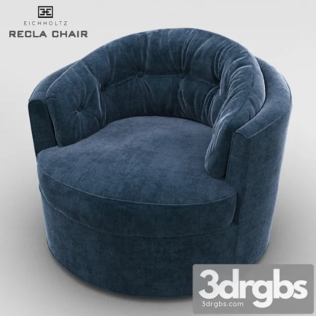 Eicholtz recla chair 3D Model Free