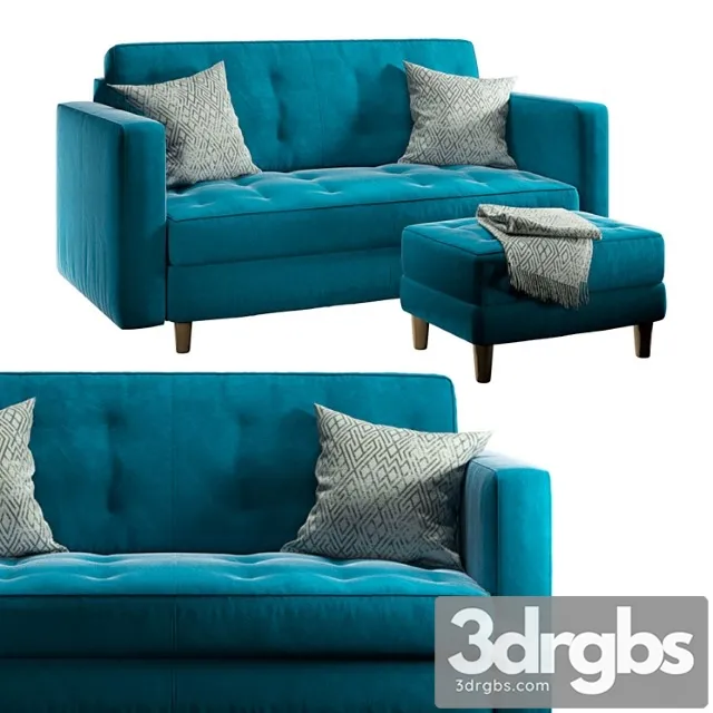 eiffel pouf trocadero 2 3D Model Free