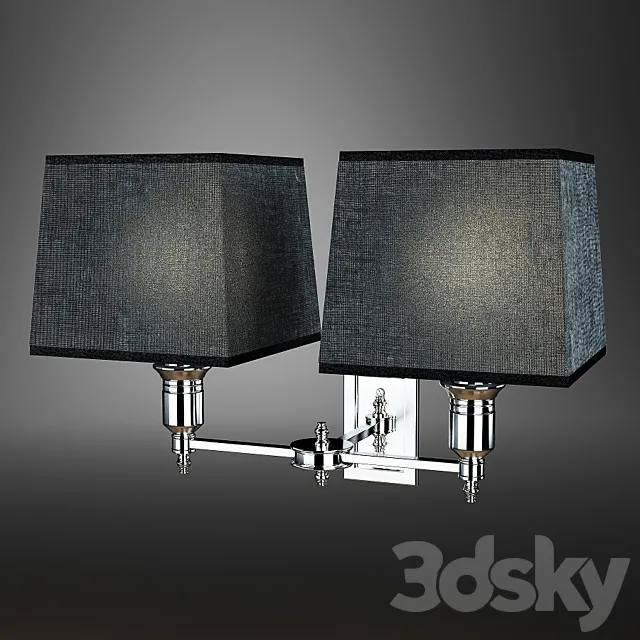 Eihholtz lamp lexington double 3D Model