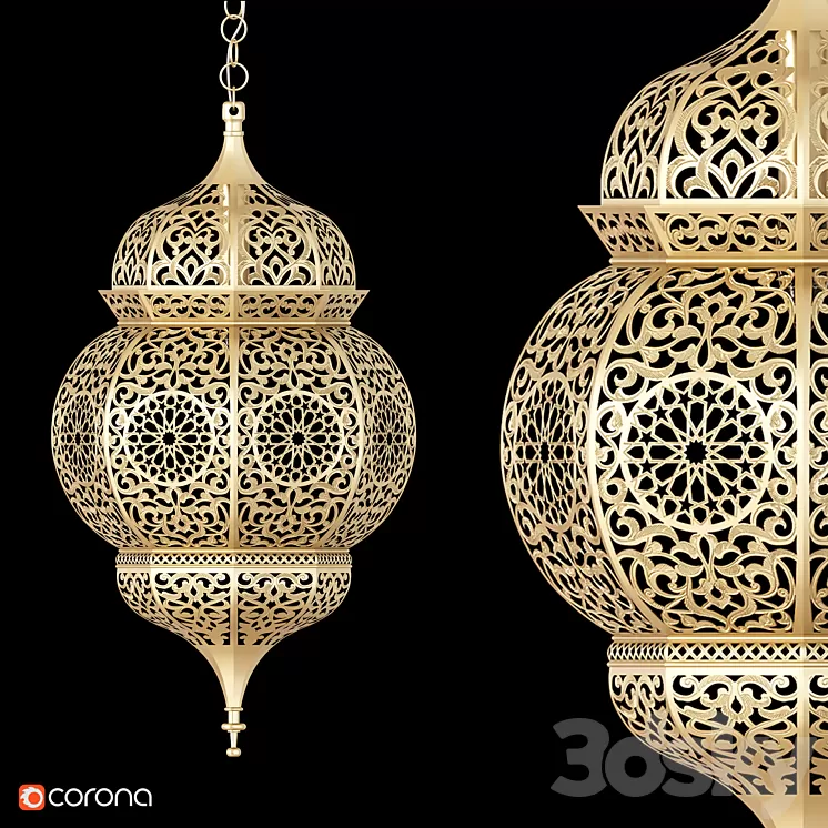 Eirqi Ceiling Pendant ML938-1 3D Model Free