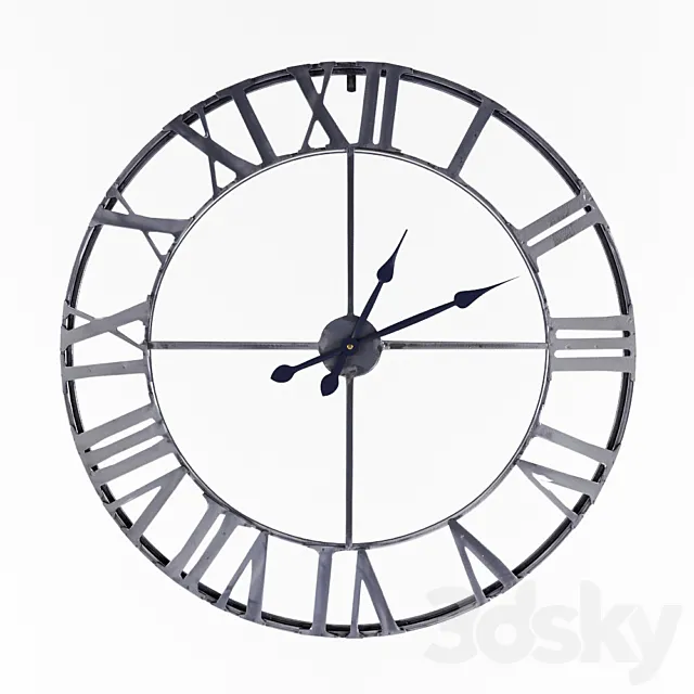 Eisenhauer wall clock 3D Model