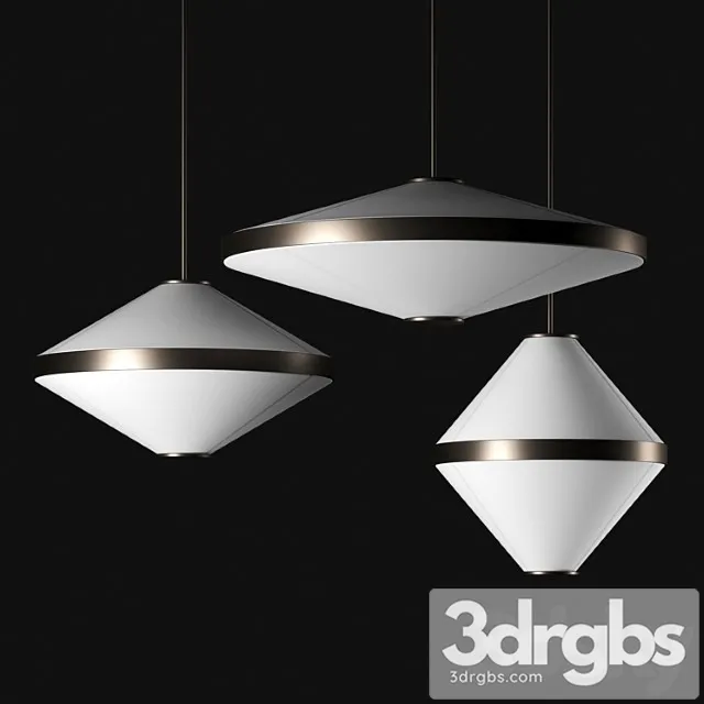 Eje Pendant Lamps by Holly Hunt 3D Model Free