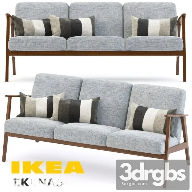 Ekena Sofa 3D Model Free