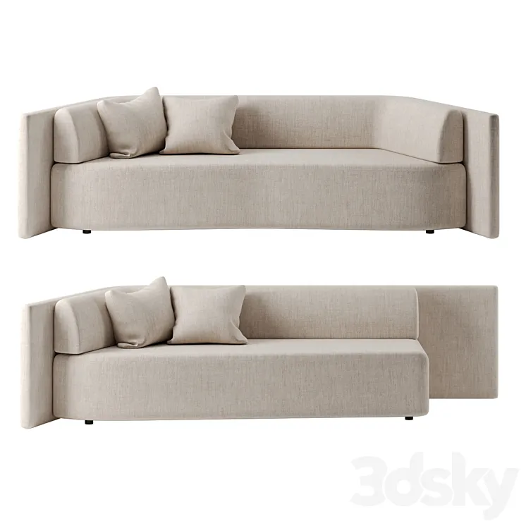 Eko sofa set 1 by Delcourt Collection 3D Model Free