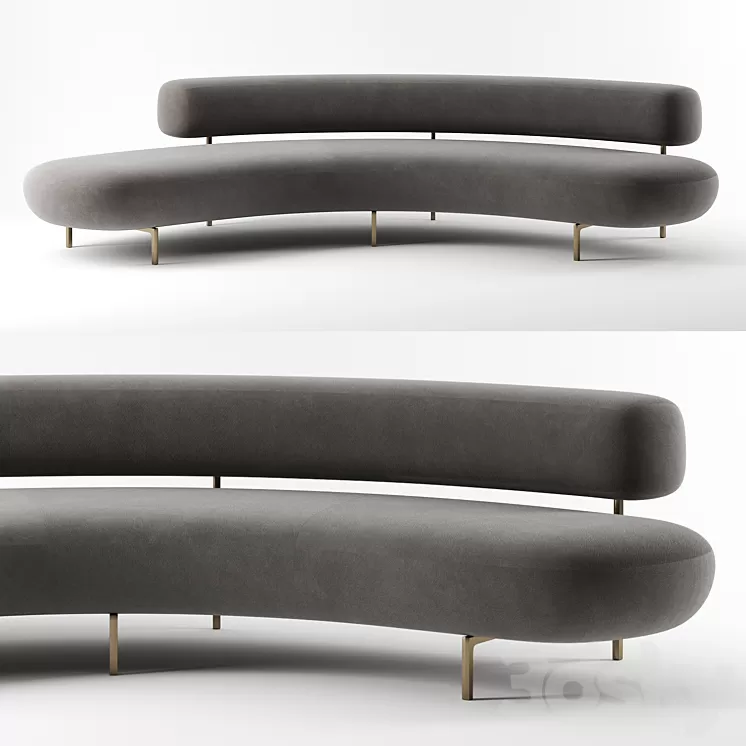 Ela sofa by Piet Boon 3D Model