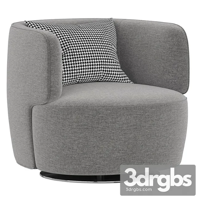 Elain Molteni Armchair 28 3D Model Free