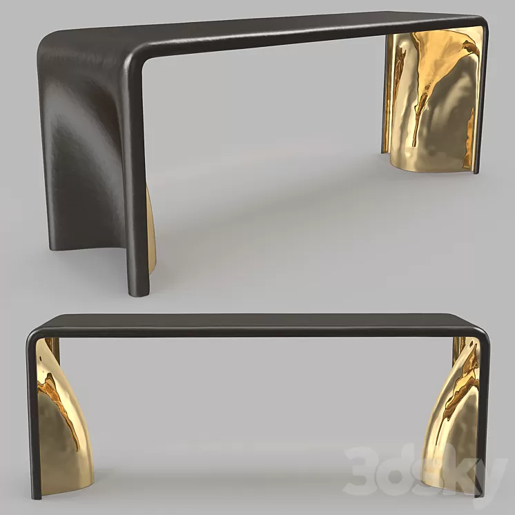 Elan Atelier - Khetan bench 3D Model