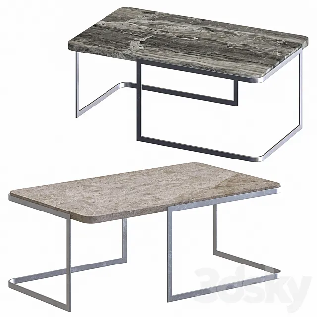 Elba coffee table 3D Model