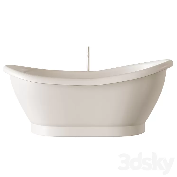 ELBA FREESTANDING BATH 3D Model Free