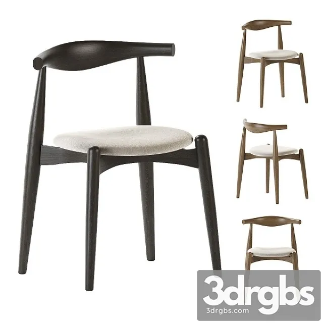 Elbow Dining Chair Carlhansen 3D Model Free