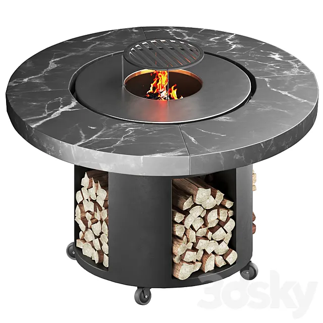 Elbrus Grill 3D Model