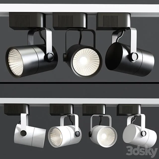 Elco Lighting ET528W Spot And Track Light 3D Model