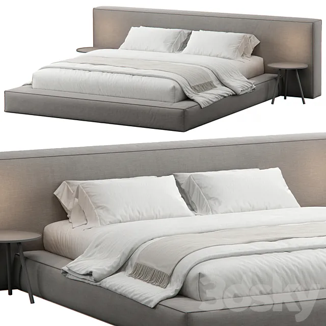 Eldridge Bed by Maden Home 3D Model