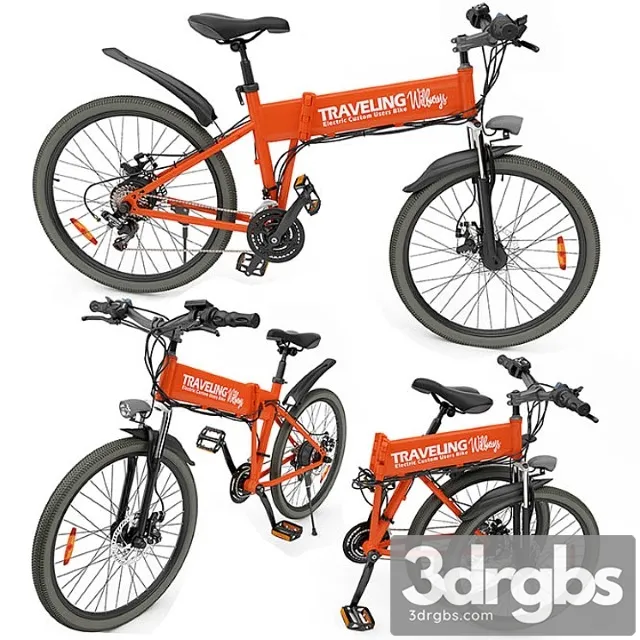 Electric bike 3D Model Free