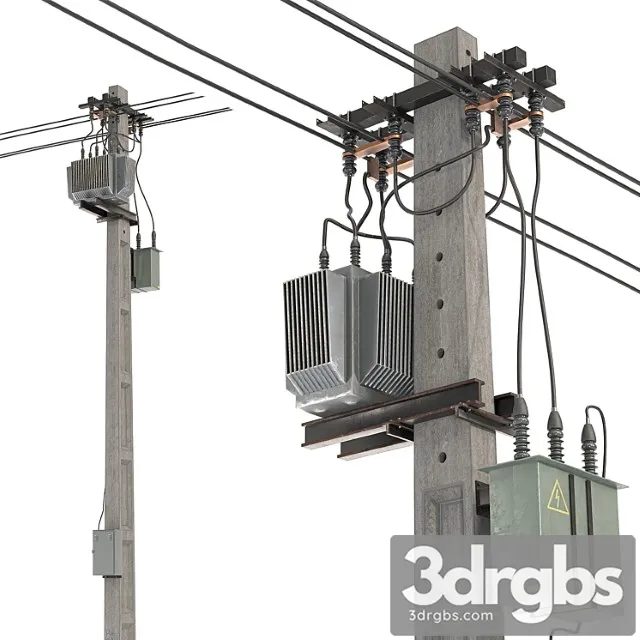 Electric field 3D Model Download