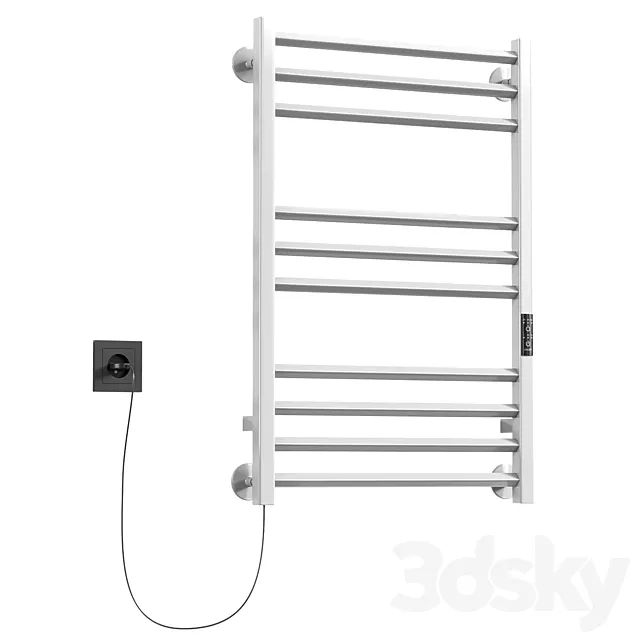 Electric heated towel rail Altasan ArgoProf 3D Model