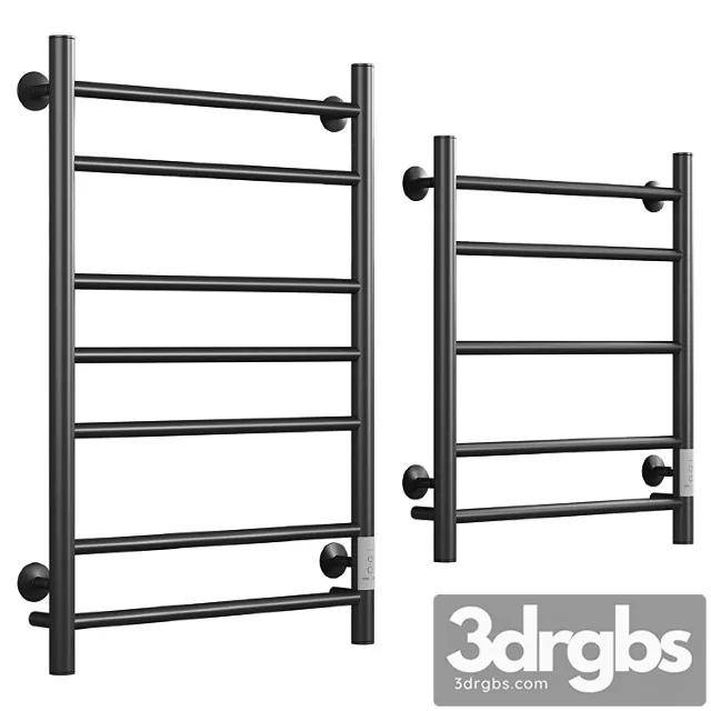Electric heated towel rail ewrika safo as3 80x50, black