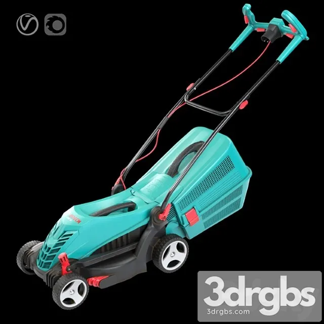 Electric Lawn Mower Bocsh Arm 36 3D Model Free