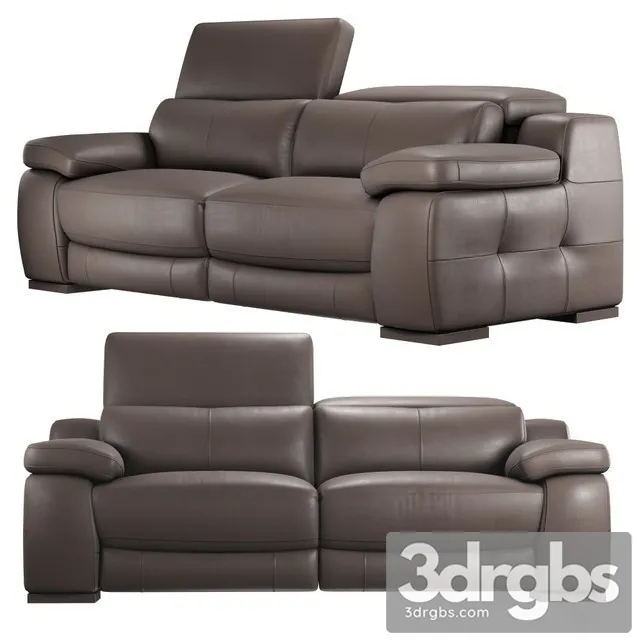 Electric Recliner Sofa 3D Model Free